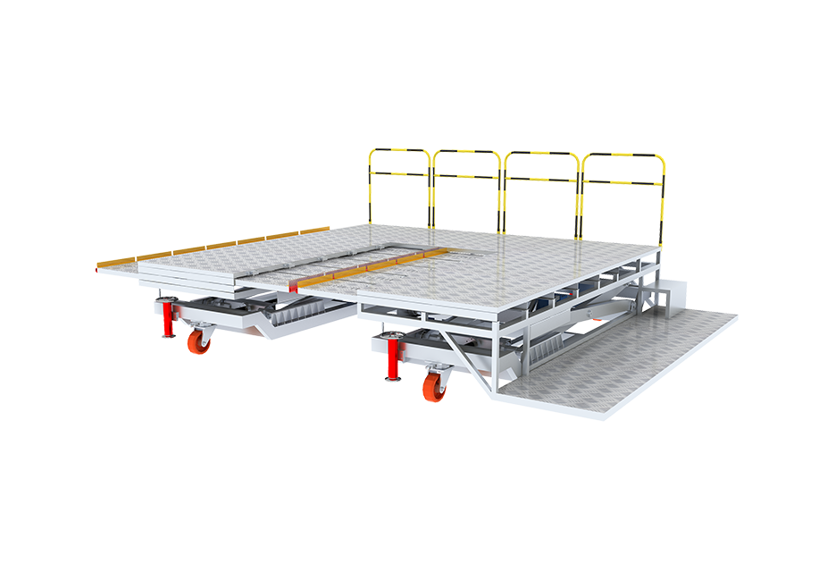 The working area consists of a working platform and an abdominal platform. The working area includes the landing gear to the belly of the machine, the great tiller, the tail of the engine and the landing gear.