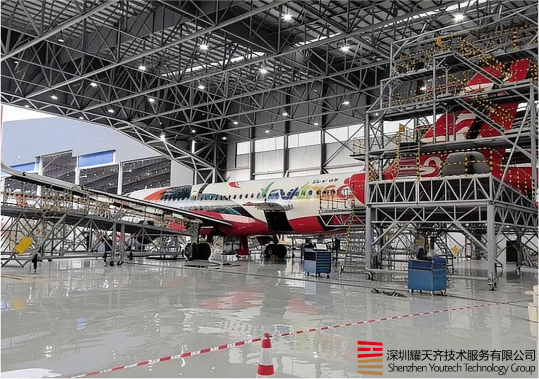 两度携手亚航！耀天齐宽体机型智能坞交付，再获国际信赖！